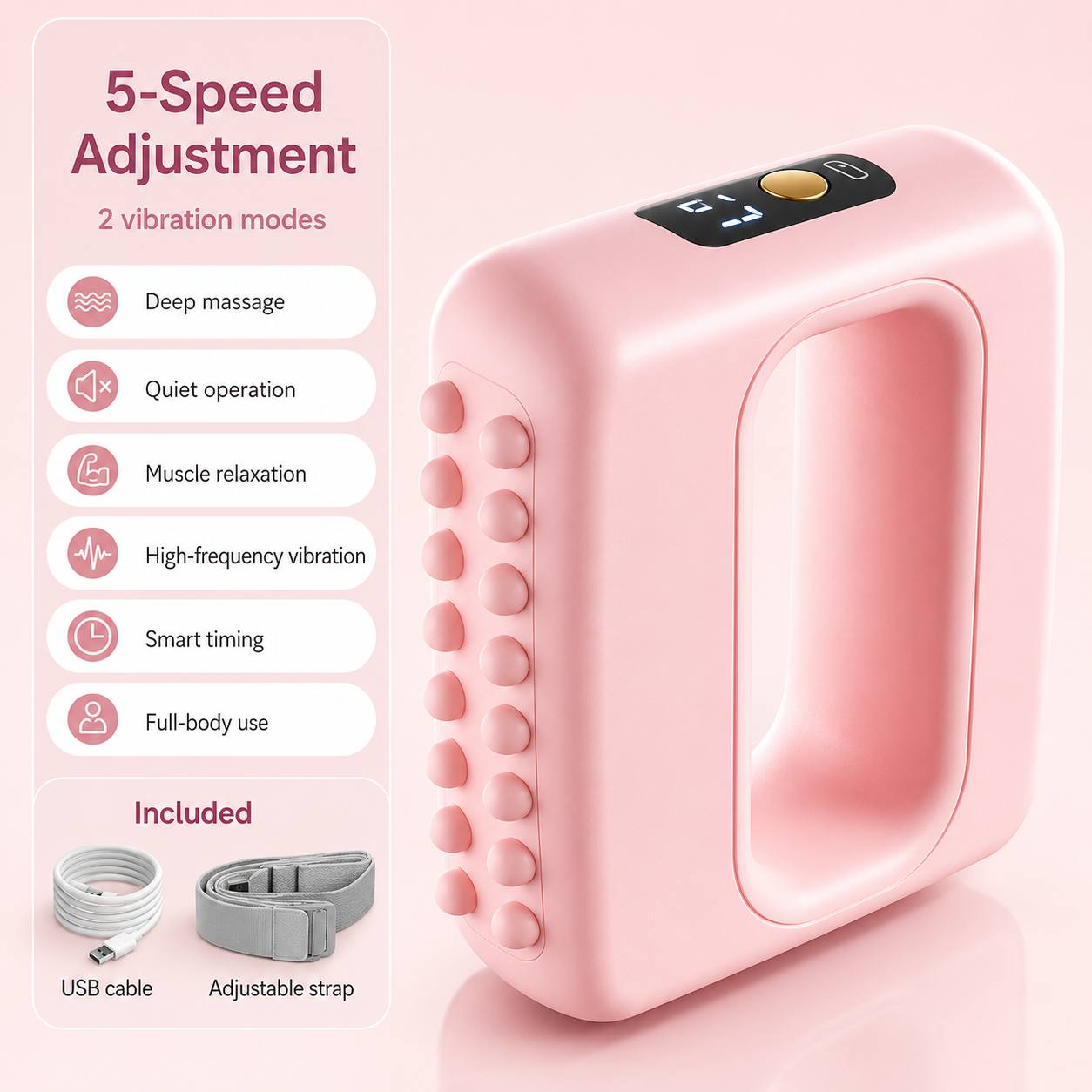 Fascia Recovery Ring – Cordless Deep Tissue Massager
